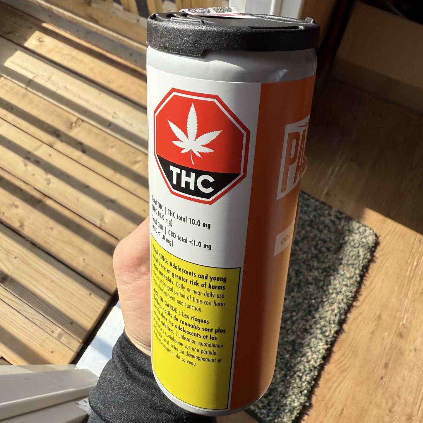 Palmetto Orange Vanilla Cream THC Beverage