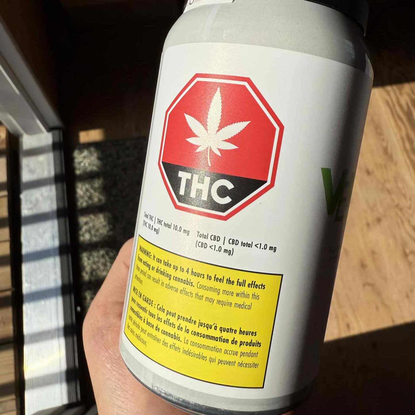 Versus THC beverage
